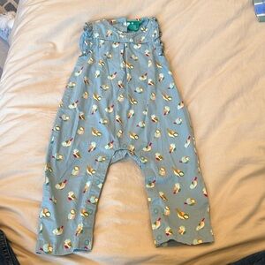 Green Little Radicals Cotton Romper
